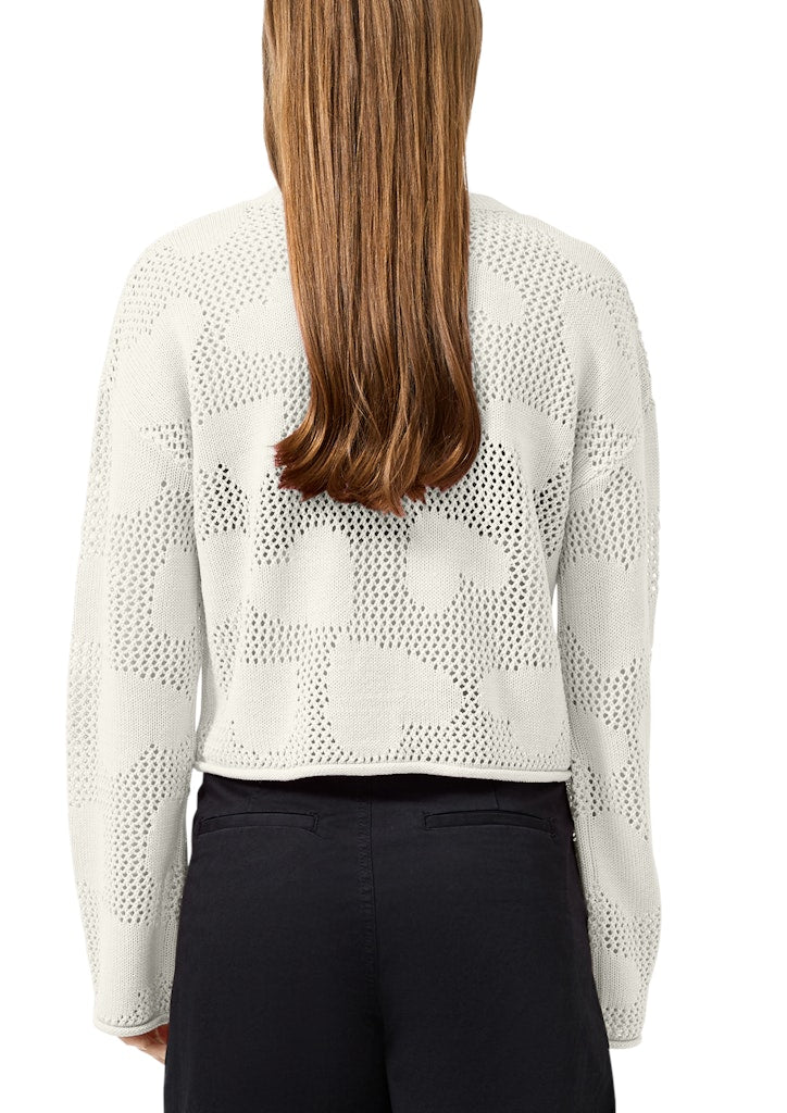 QS by S.Oliver Damen Pullover White