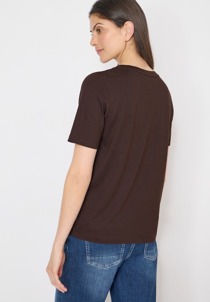 Cecil Damen T-Shirts Macchiato