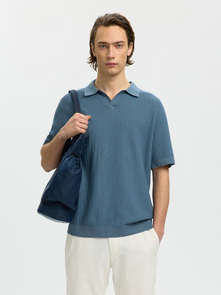 Selected homme Herren Pullover  Blue Mir