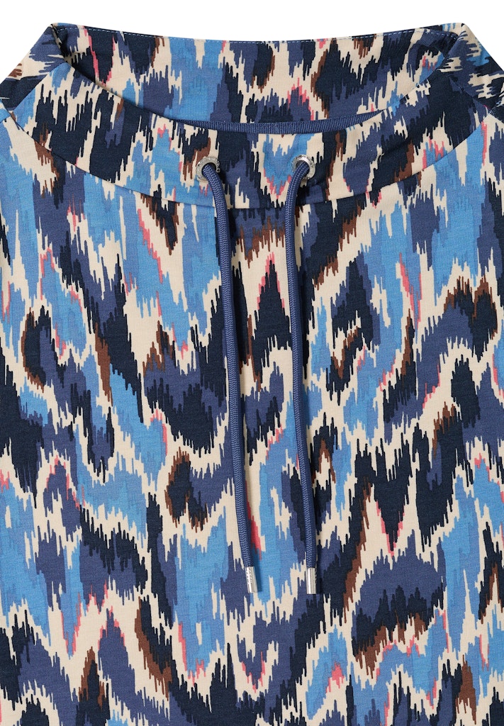 Cecil Damen T-Shirts  Cloud Blu