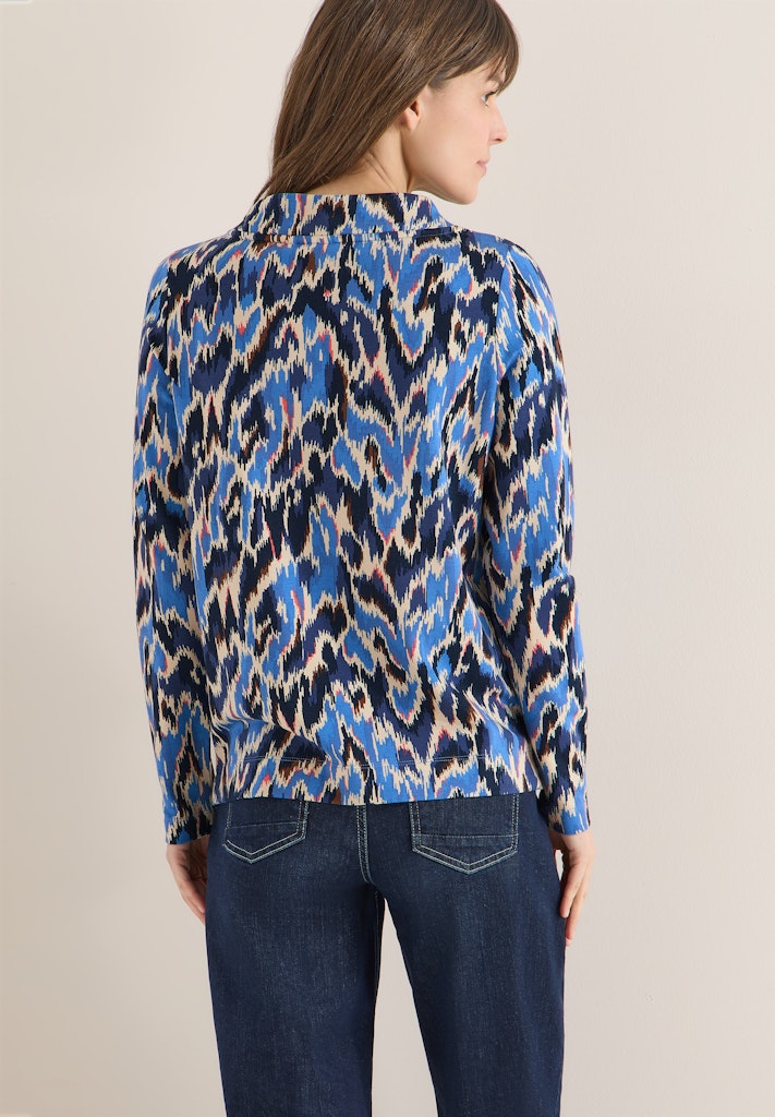 Cecil Damen T-Shirts  Cloud Blu