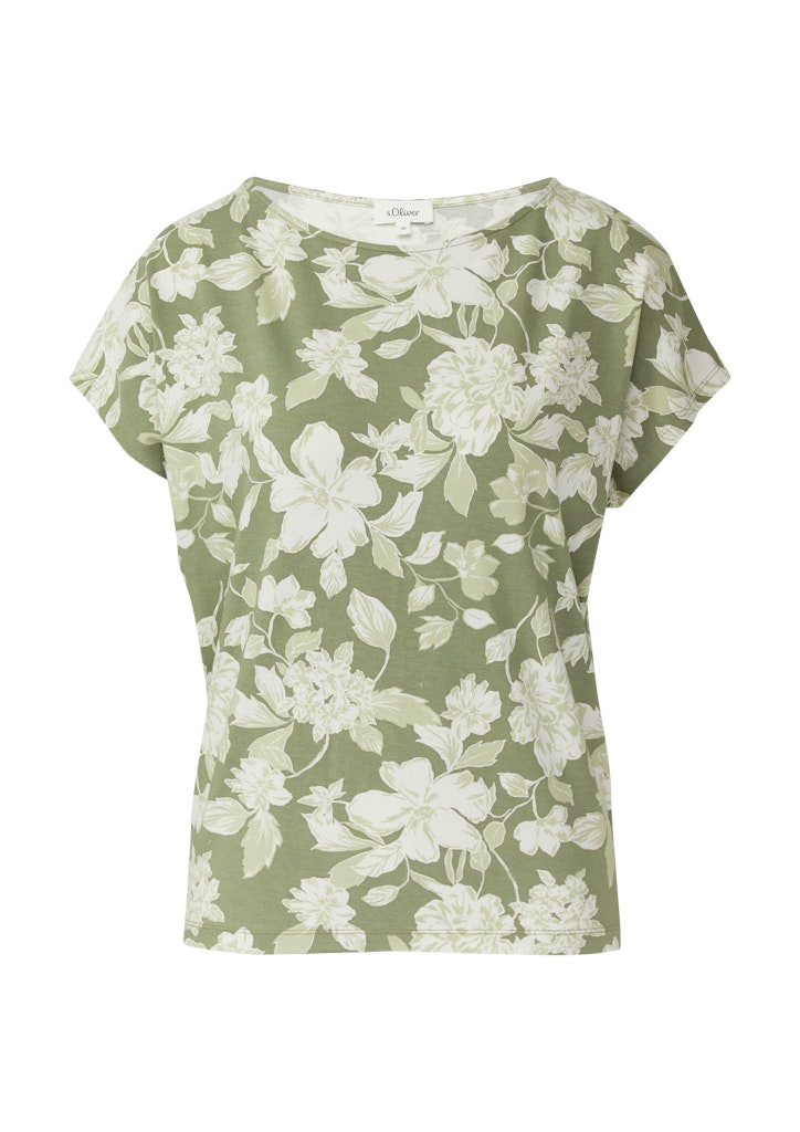 S. Oliver red Damen T-Shirts Green