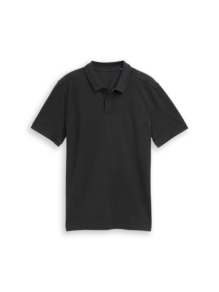 Tom Tailor denim Herren Polo-Shirts Black