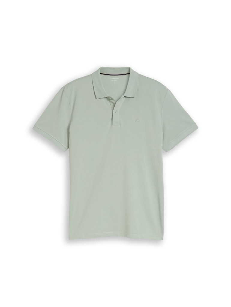 Tom Tailor Herren Polo-Shirts Soft Greyish Gr