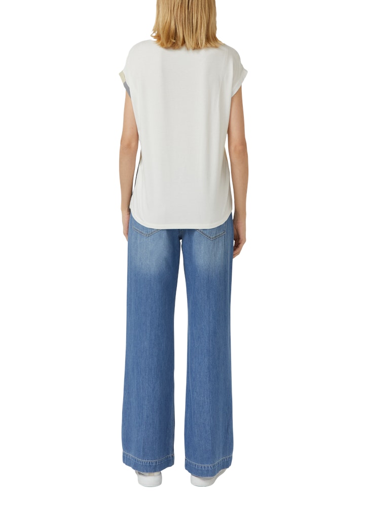 S. Oliver red Damen T-Shirts White