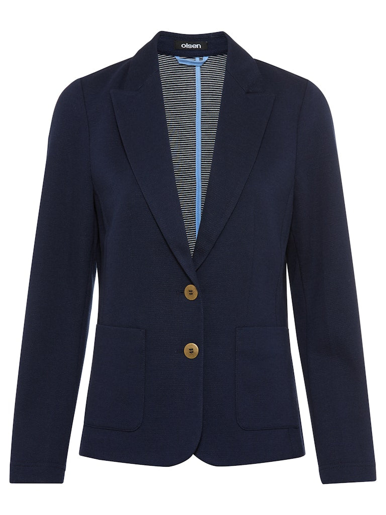 Olsen Damen Blazer  Ink Blue