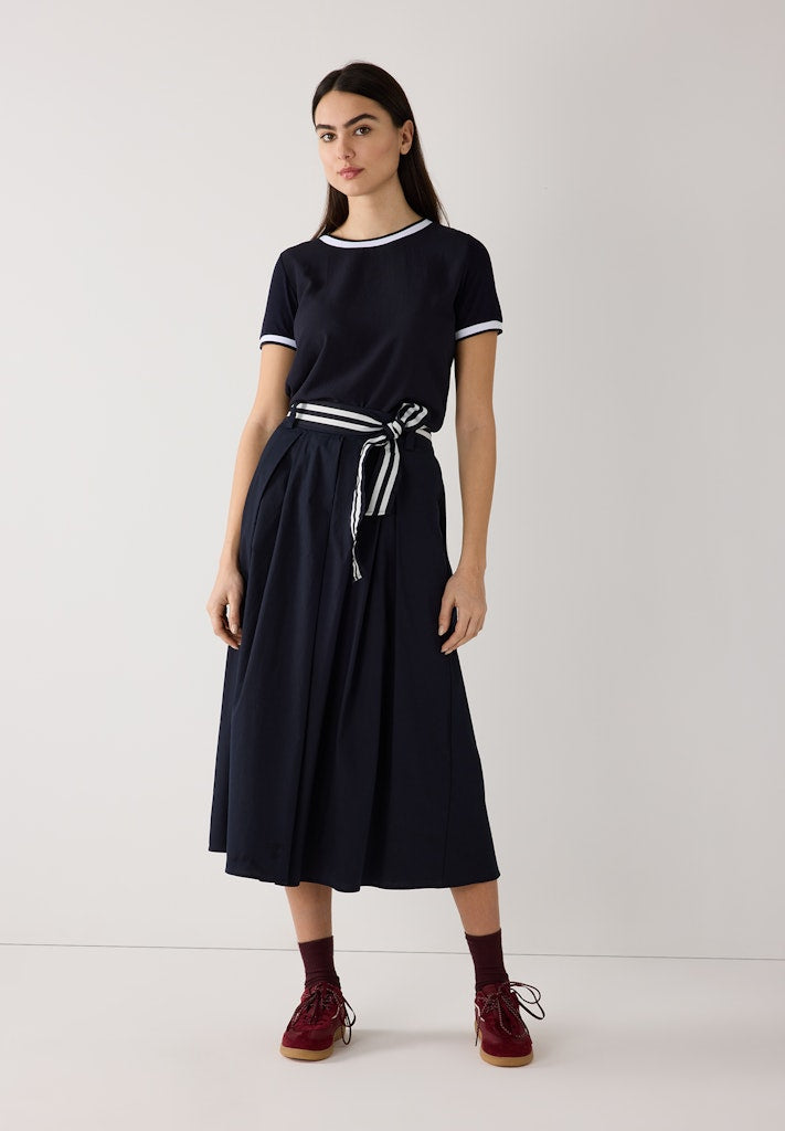 More & More Damen T-Shirts Marine