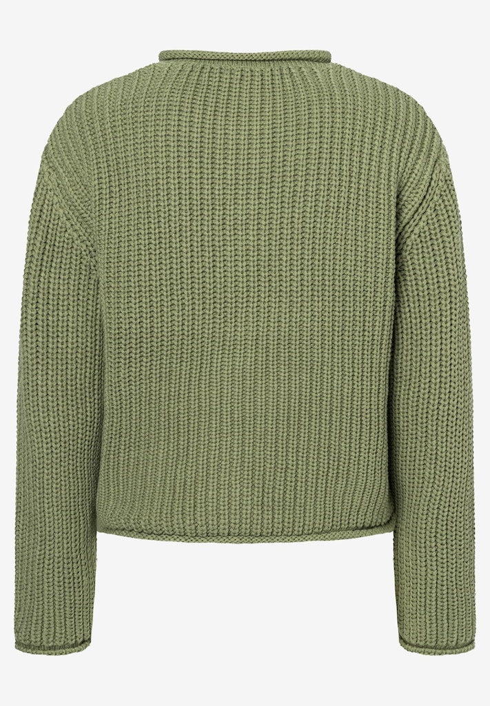 More & More Damen Strickjacken Spring Gre