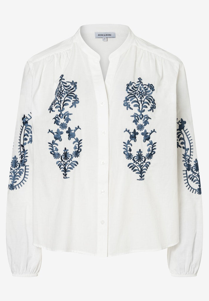 More & More Damen Blusen  Off White