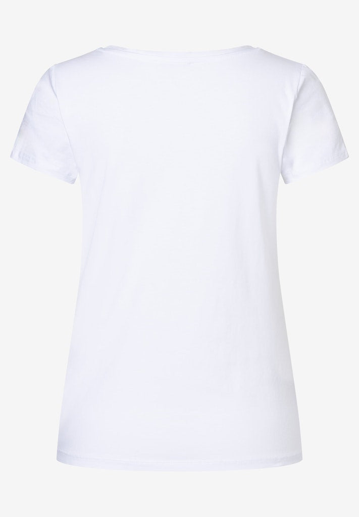 More & More Damen T-Shirts  White