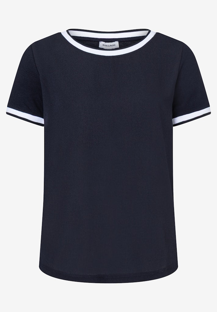 More & More Damen T-Shirts  Marine