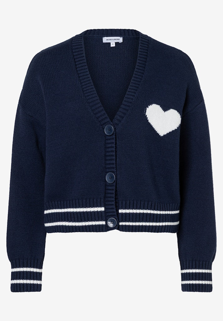 More & More Damen Strickjacken Classic Bl