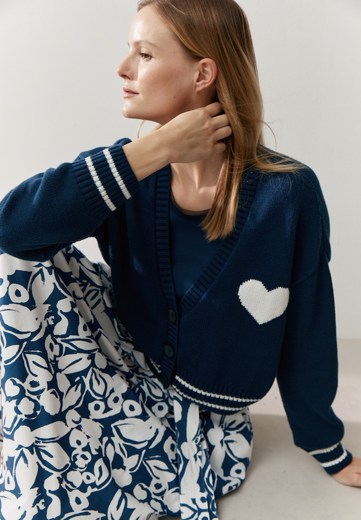 More & More Damen Strickjacken  Classic Bl
