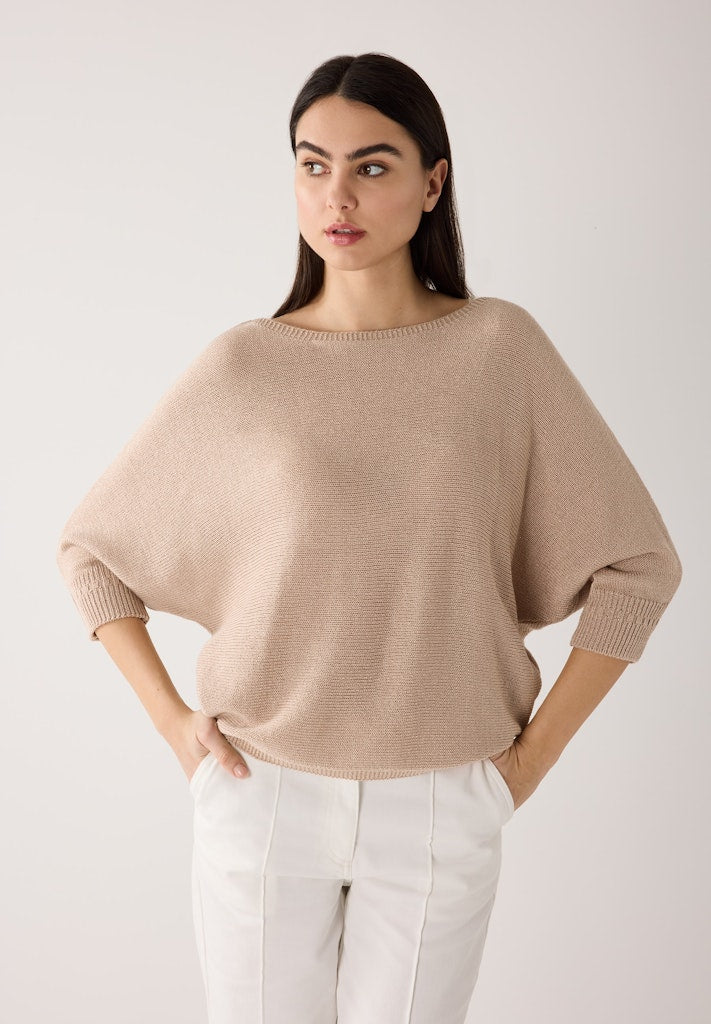 More & More Damen Pullover Powder Bei