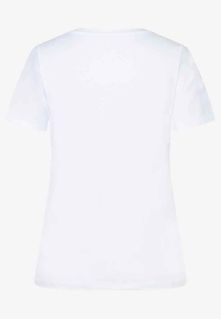 More & More Damen T-Shirts  White