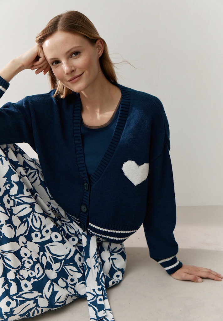 More & More Damen Strickjacken  Classic Bl