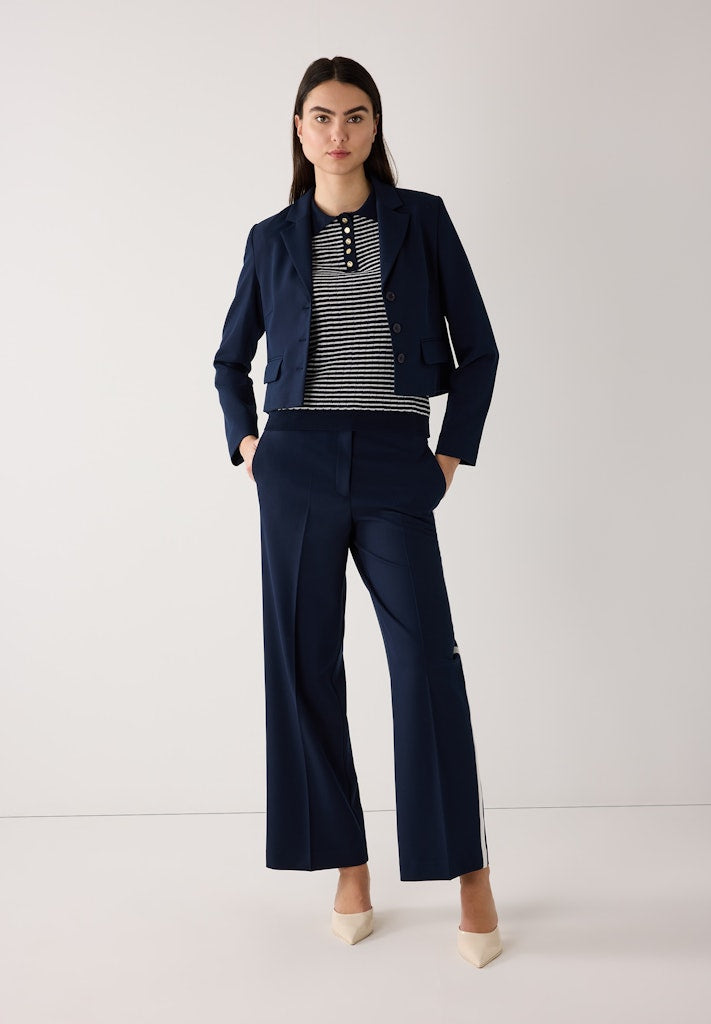 More & More Damen Hosen  Classic Bl
