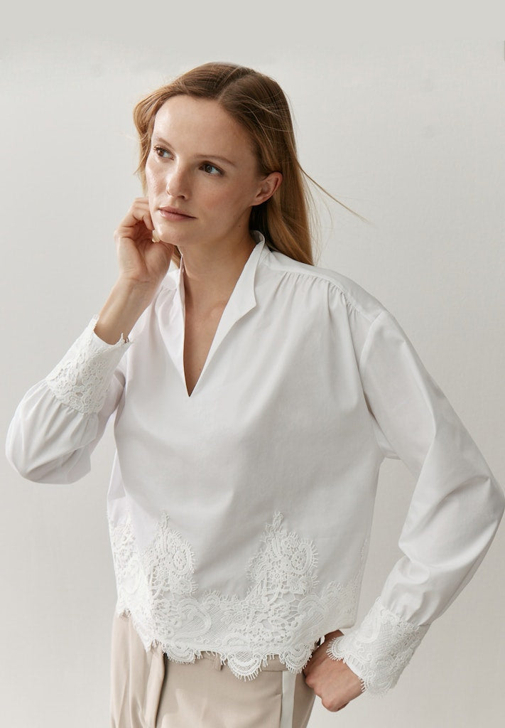 More & More Damen Blusen  White