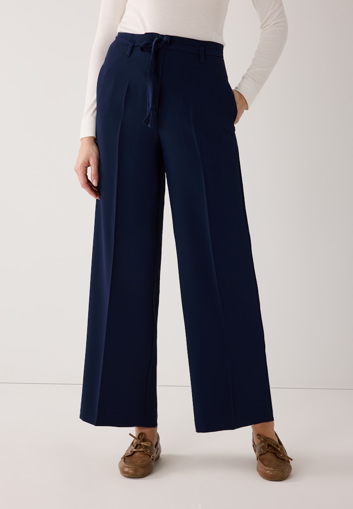 More & More Damen Hosen  Classic Bl