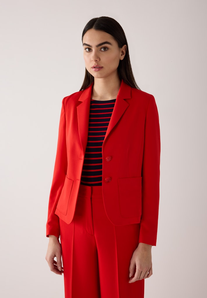 More & More Damen Blazer  Tulip Red