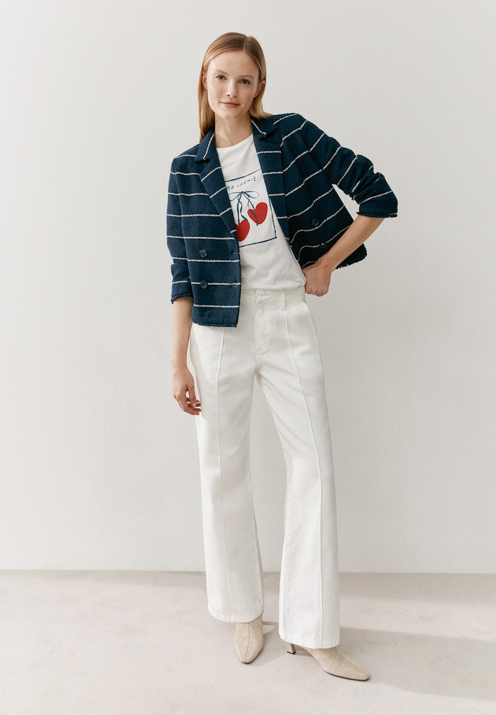 More & More Damen T-Shirts Off White