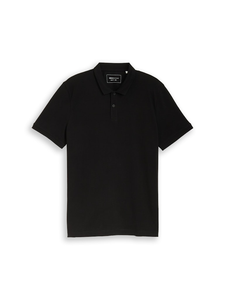 Tom Tailor denim Herren Polo-Shirts Black