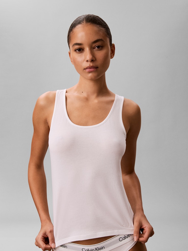 Calvin Klein Oberteil  White