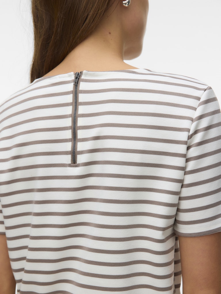 Vero Moda Damen T-Shirts Snow White/Moon