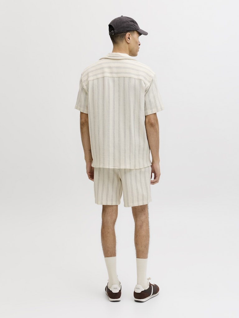 Jack & Jones Herren Hemden lang Antique White/S