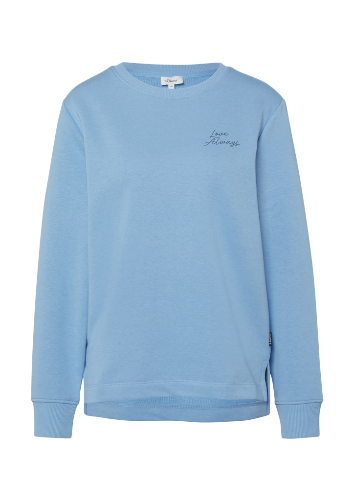 S. Oliver red Damen Sweatshirts Blue