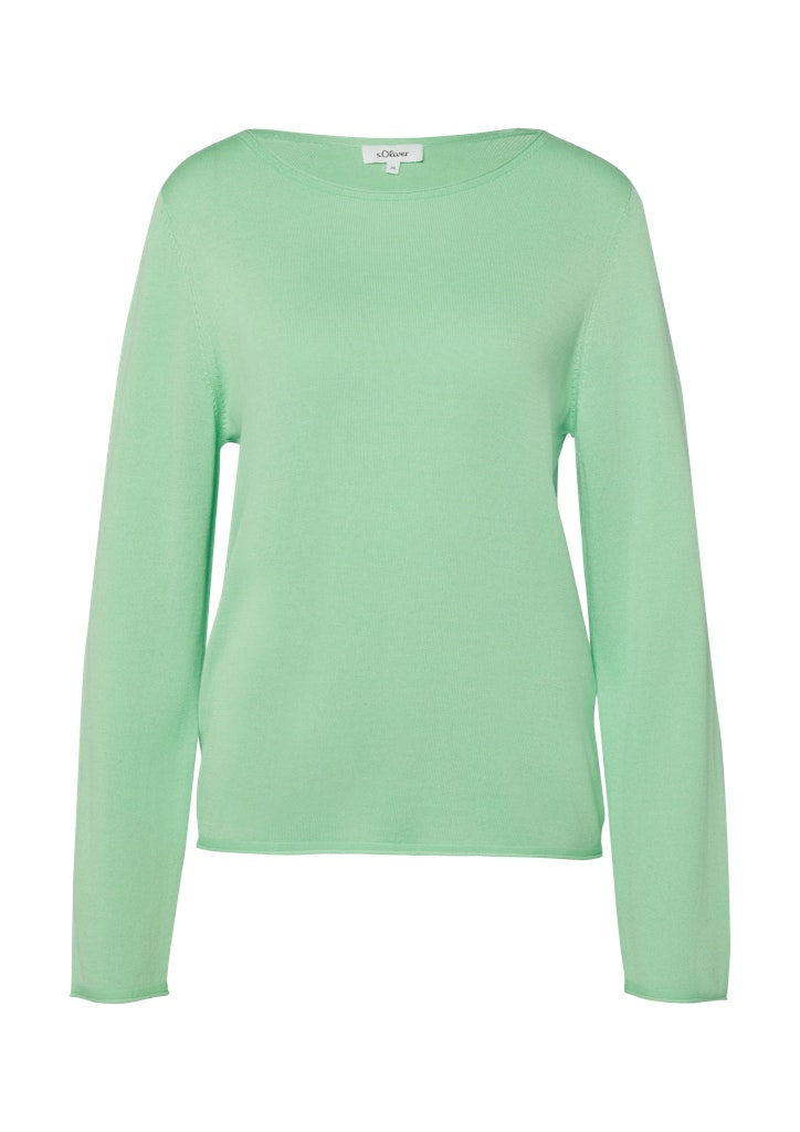 S. Oliver red Damen Pullover Green