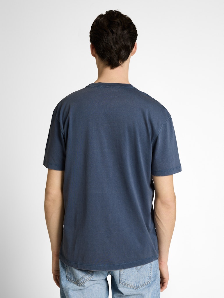 Tom Tailor denim Herren T-Shirts kurz Nighttime Blue