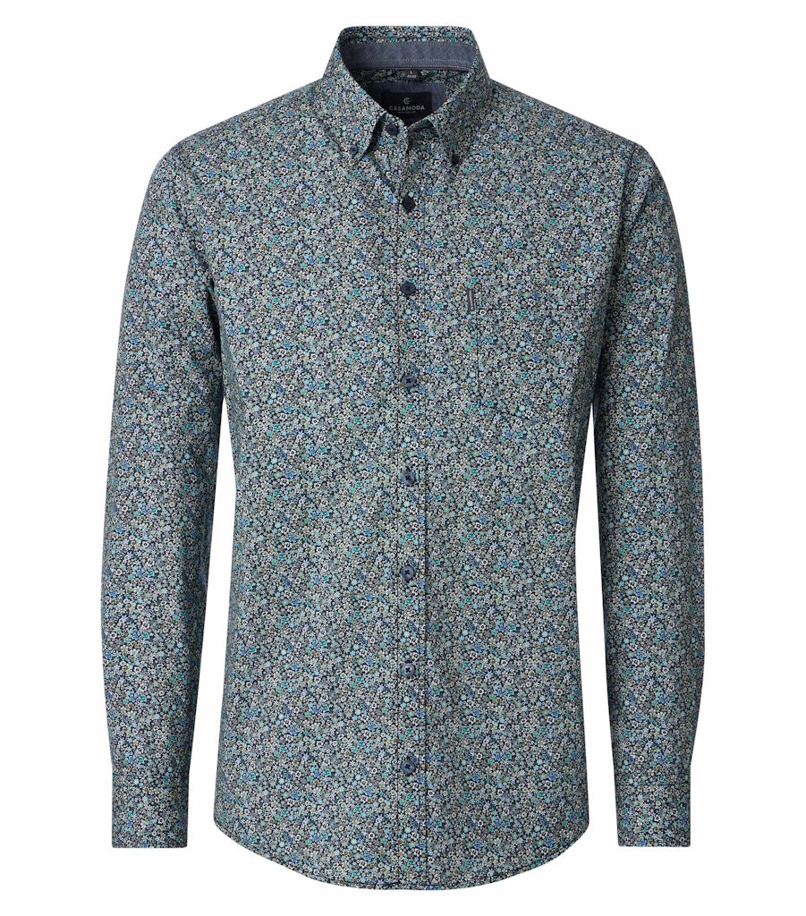 Casa Moda Herren Hemden  Blau