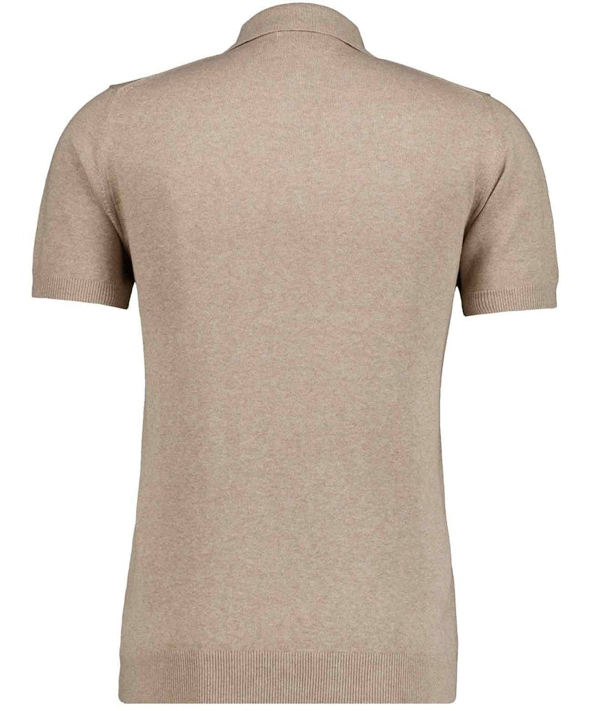 Ragman Herren Polo-Shirts  Sand Melan