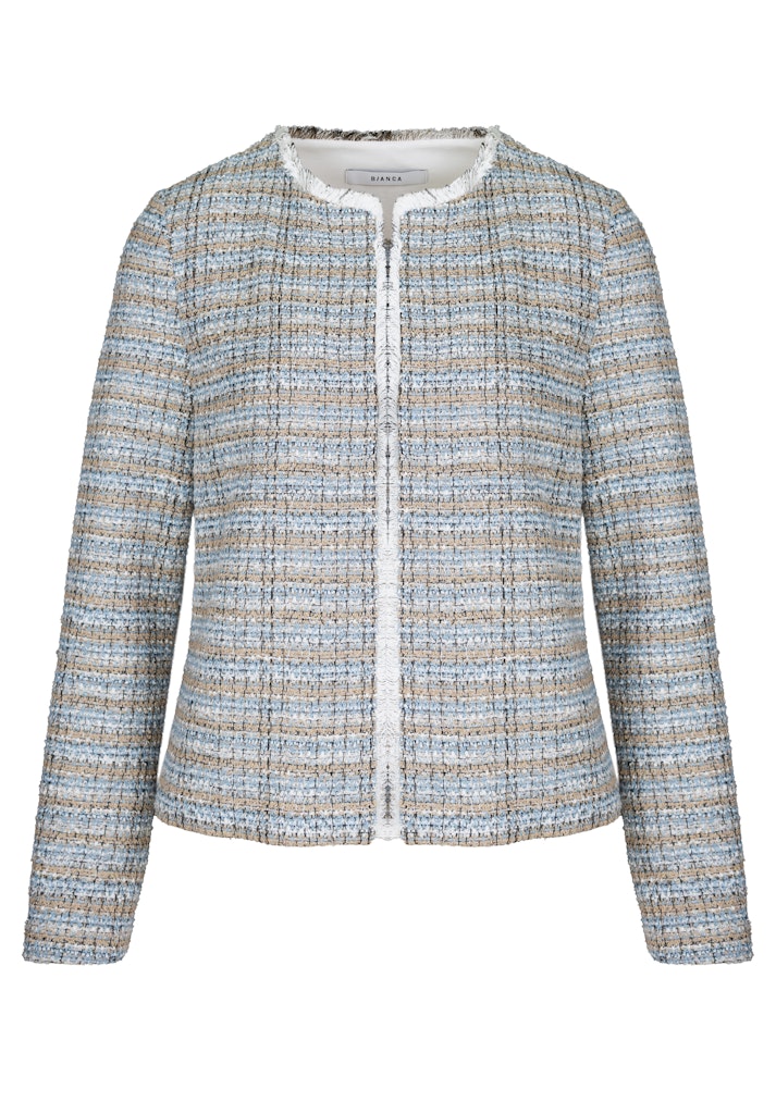 Bianca Damen Blazer Blue Mix