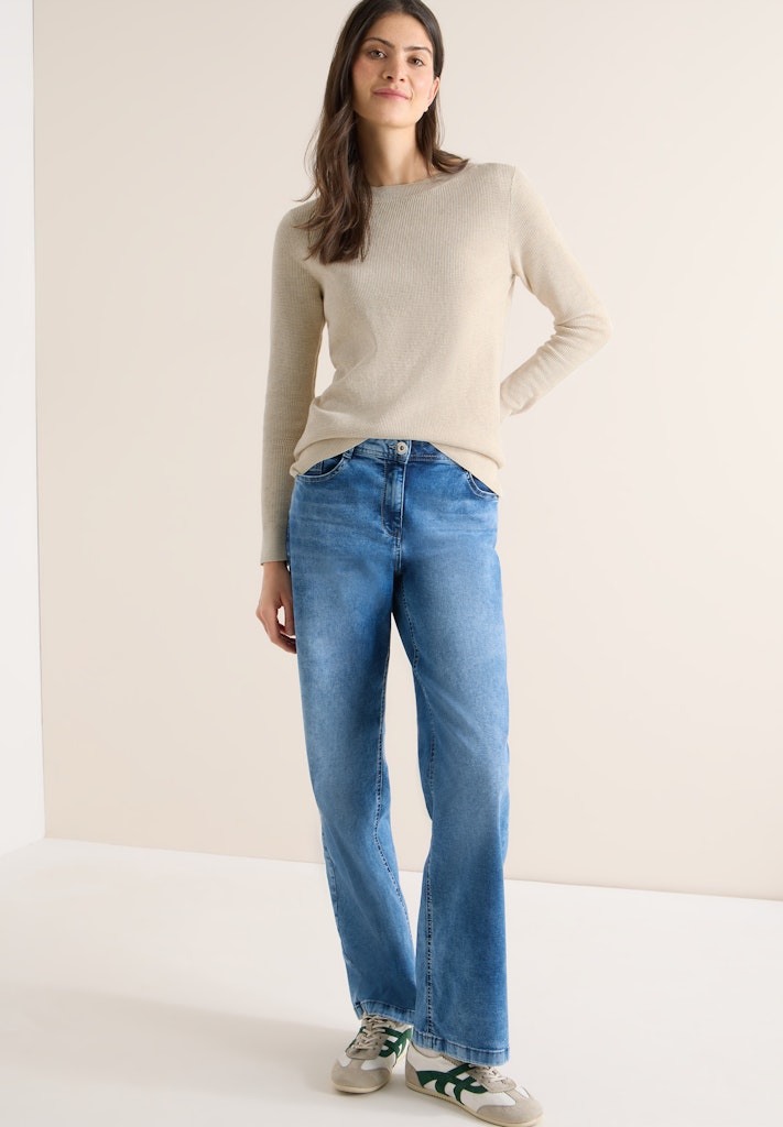 Cecil Damen Pullover Egg Beige