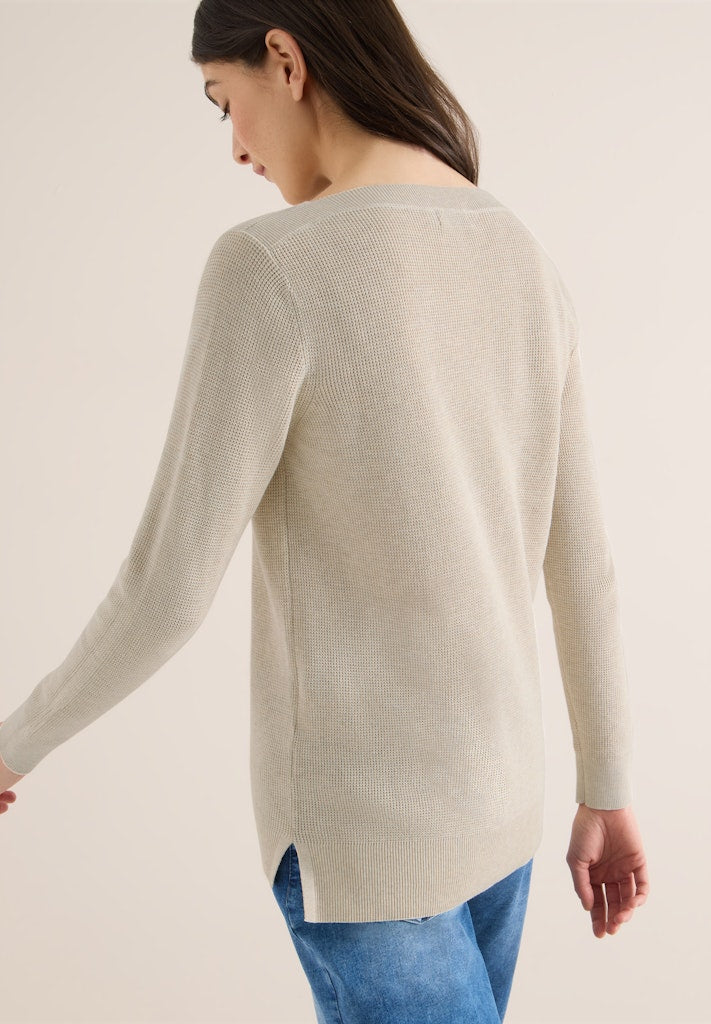 Cecil Damen Pullover  Egg Beige