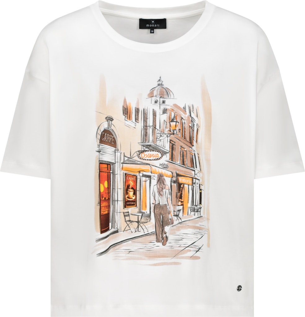 Monari Damen T-Shirts Off-White