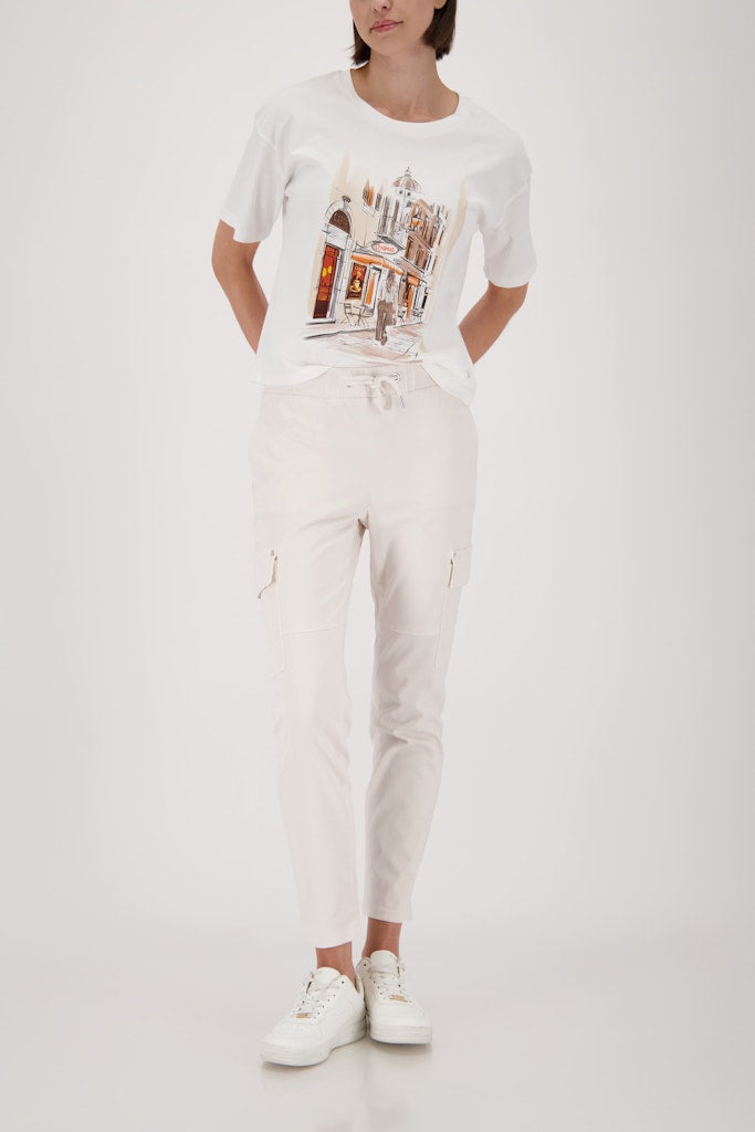Monari Damen T-Shirts Off-White