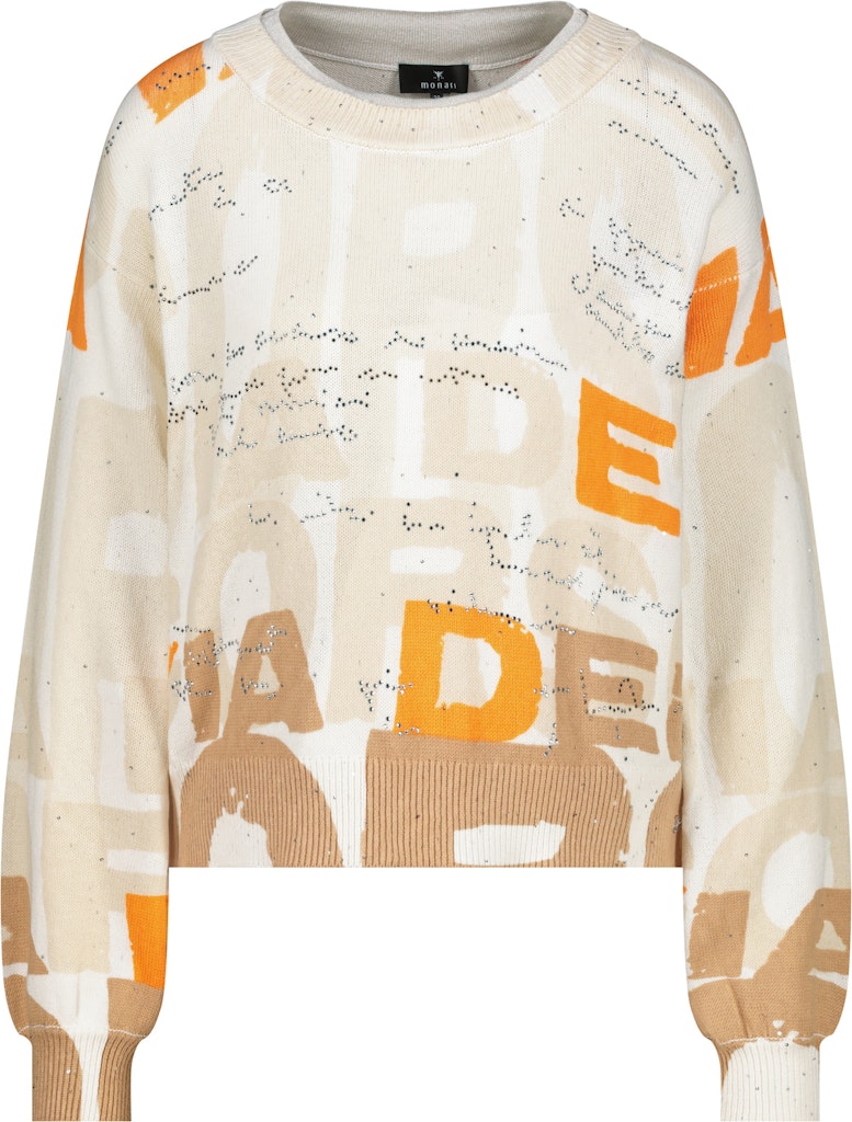 Monari Damen Pullover Biscotti