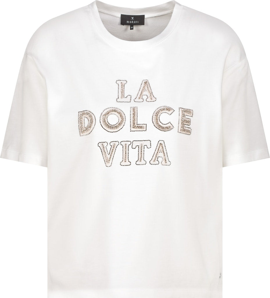 Monari Damen T-Shirts Off-White