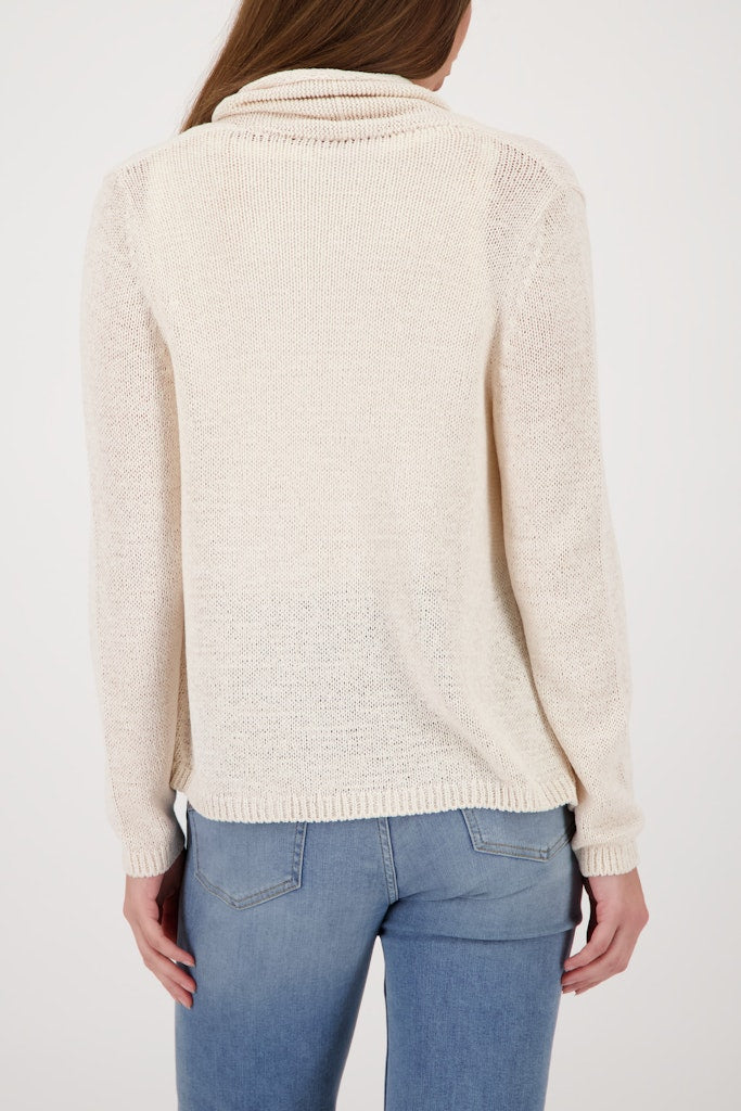 Monari Damen Strickjacken Champagne B