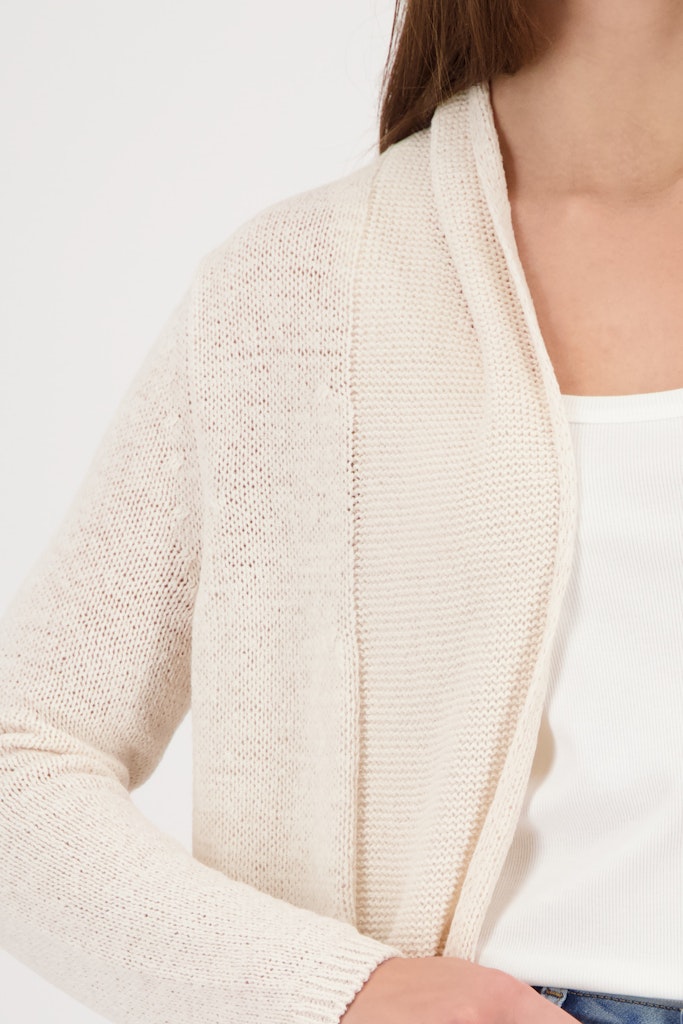 Monari Damen Strickjacken Champagne B