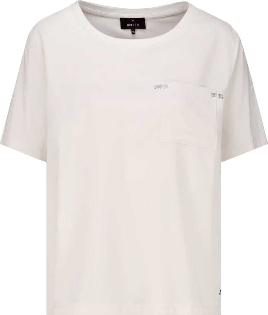 Monari Damen T-Shirts Champagne B