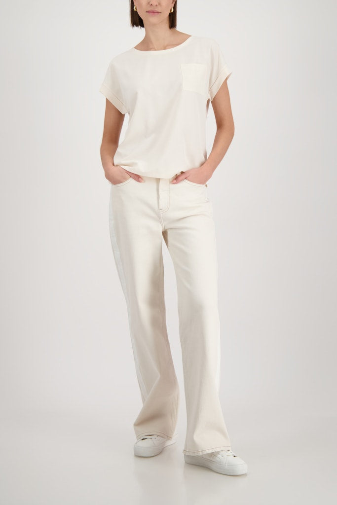 Monari Damen T-Shirts Champagne B