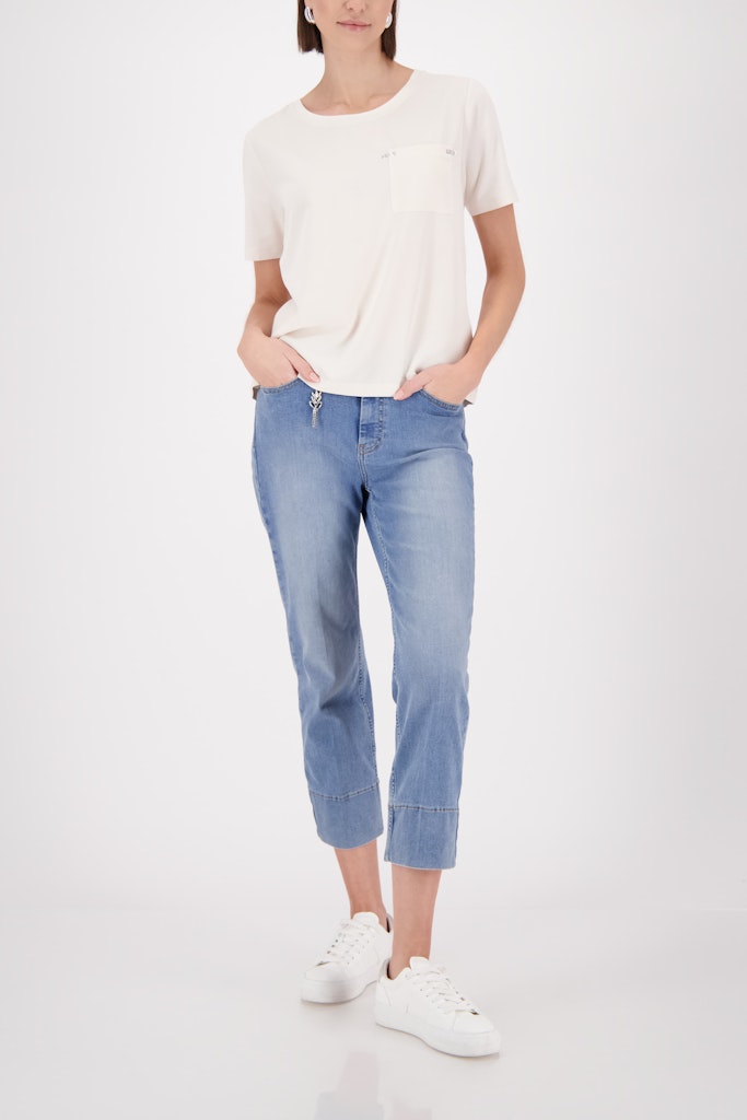 Monari Damen T-Shirts Champagne B