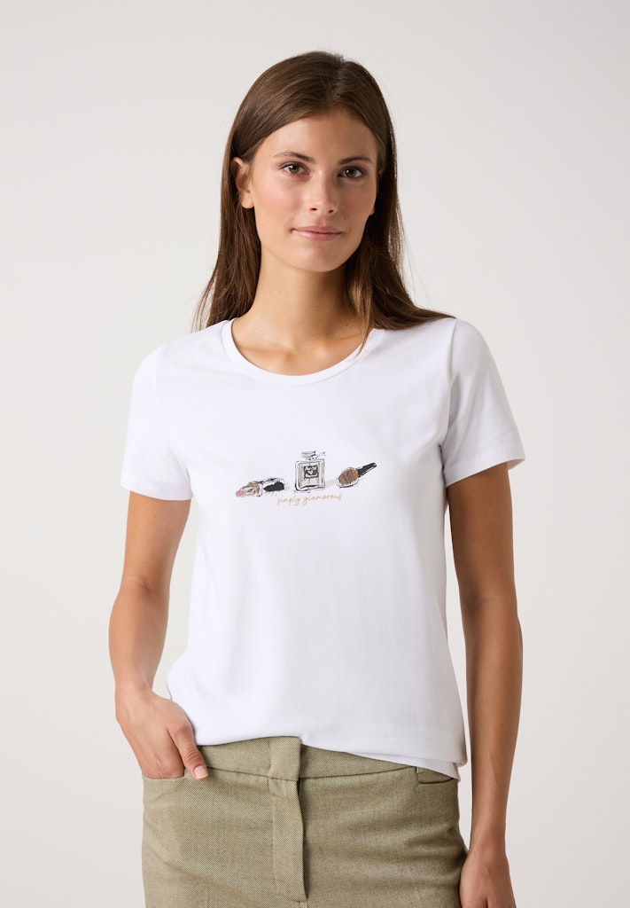 More & More Damen T-Shirts White