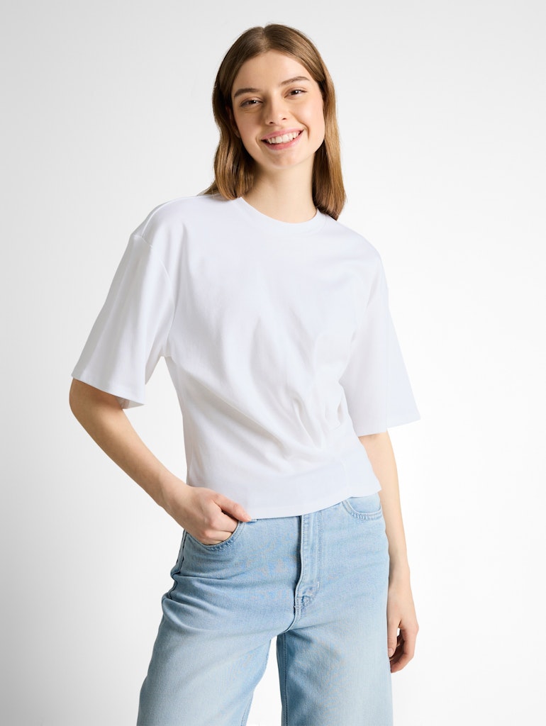 Tom Tailor denim Damen T-Shirts White