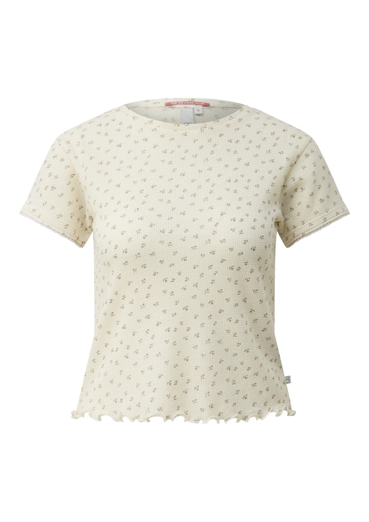 QS by S.Oliver Damen T-Shirts White