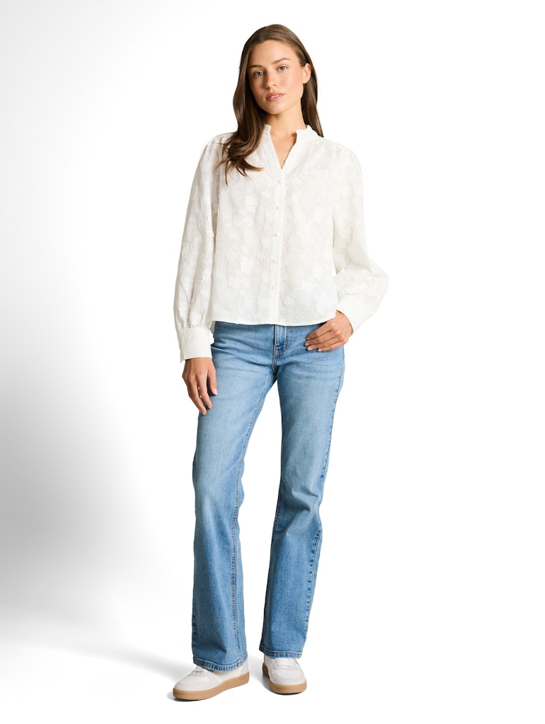 Tom Tailor Damen Blusen White